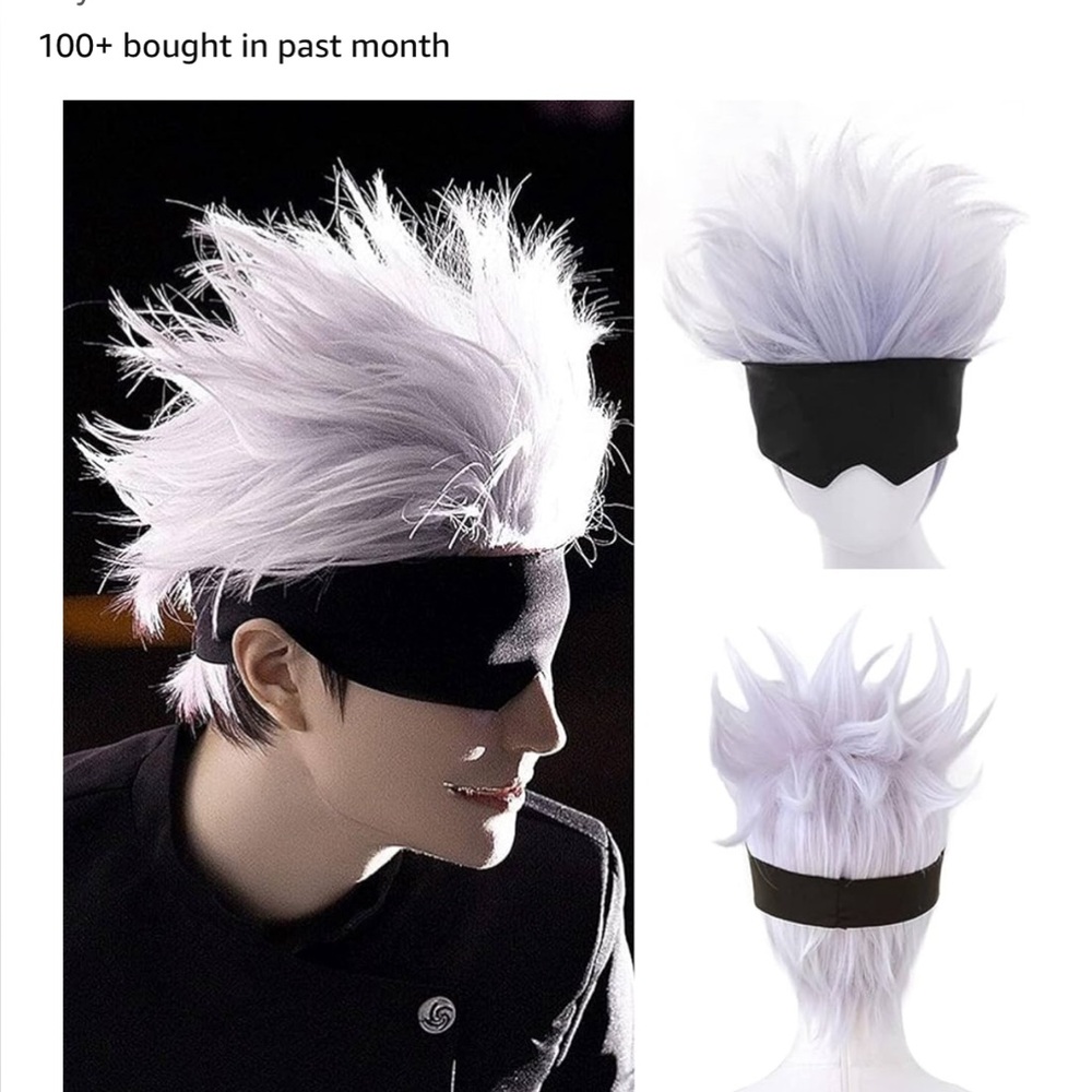 Ebingoo Wig cap + Black blindfold
